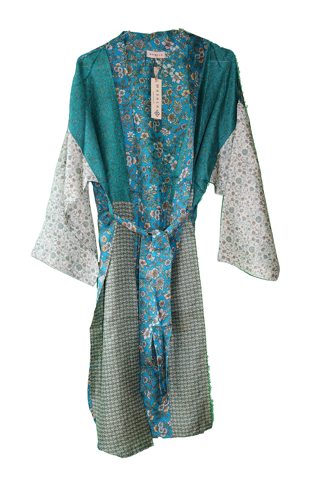 Recycled vintage sari Alma silke kimono