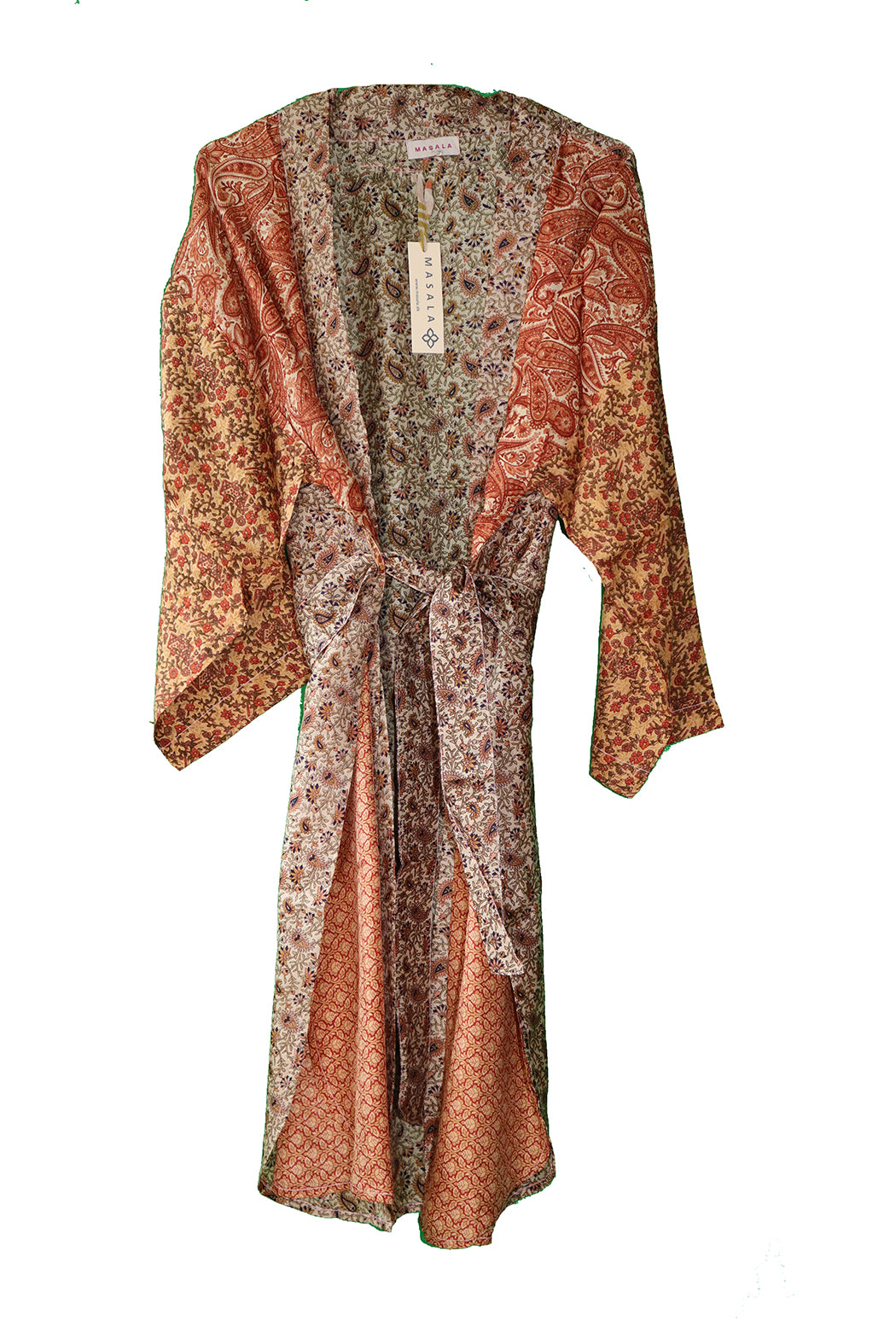 Recycled vintage sari Alma silke kimono