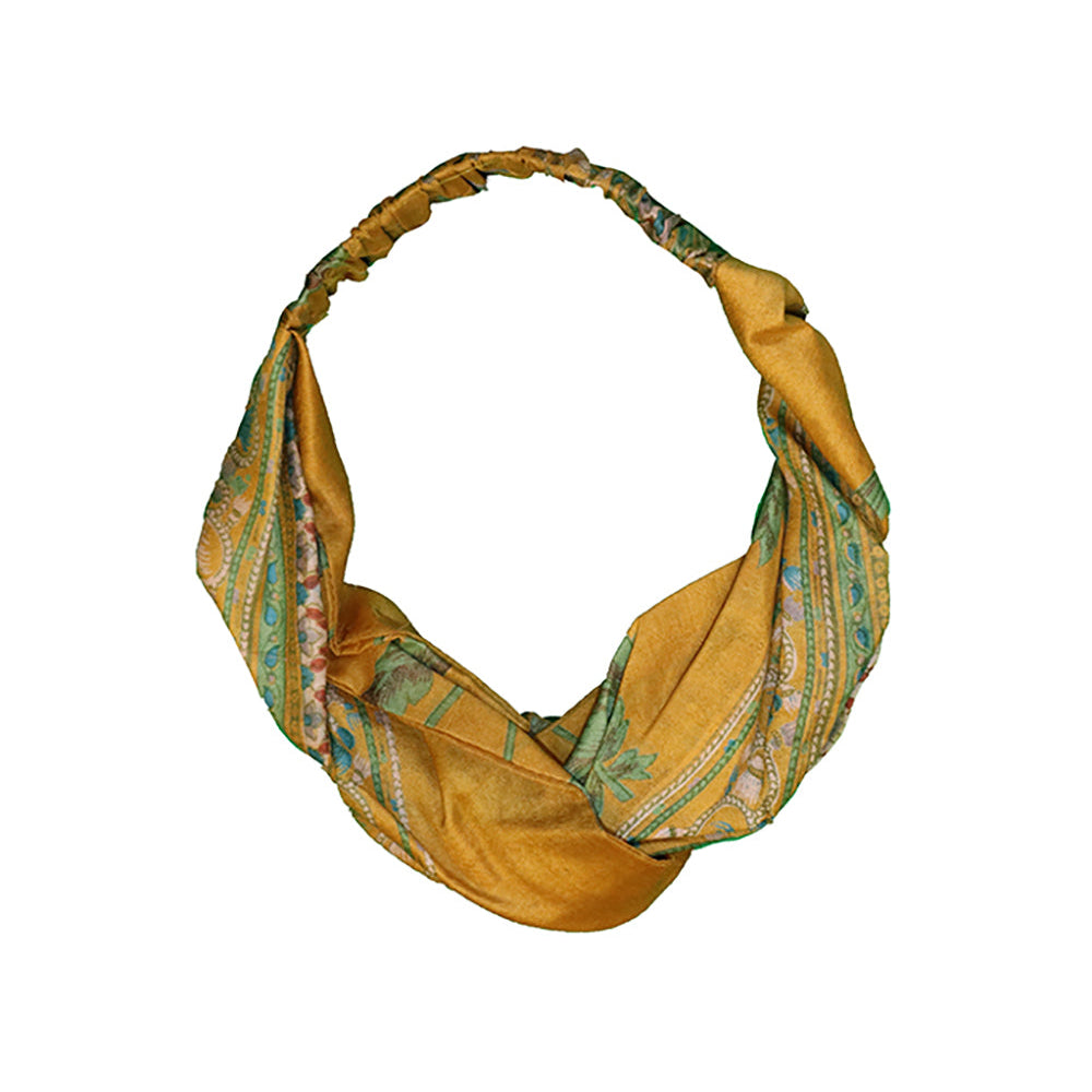 Sari silk hair hand