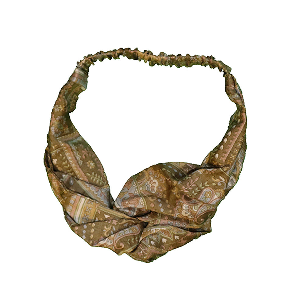 Sari silk hair hand