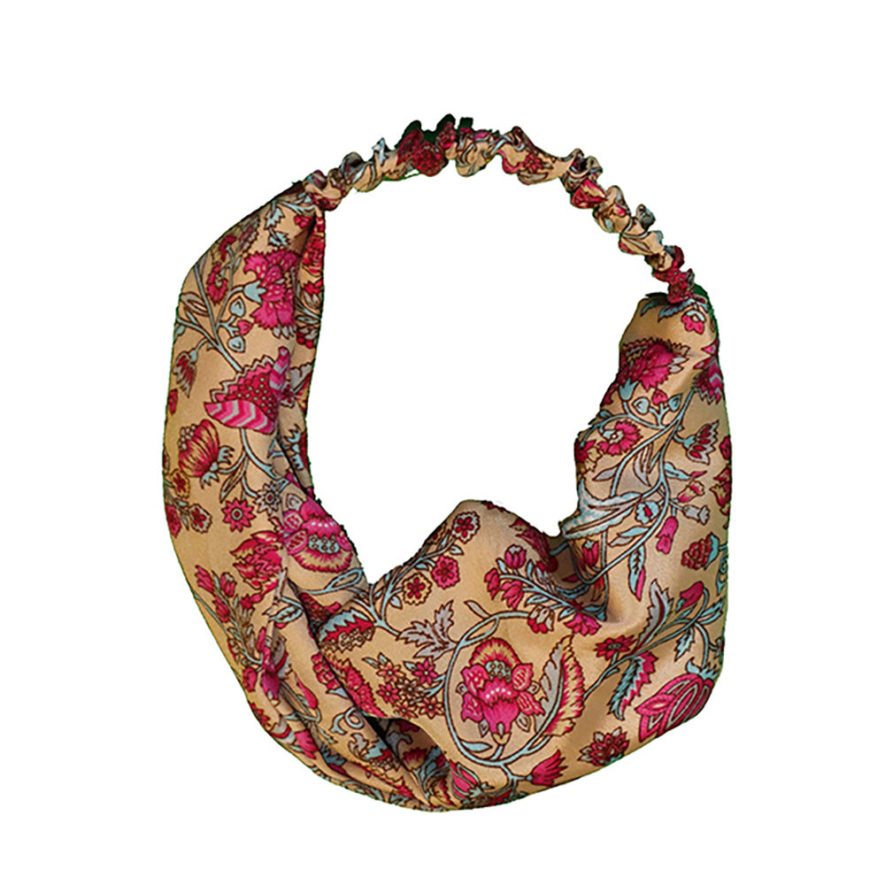 Sari silk hair hand