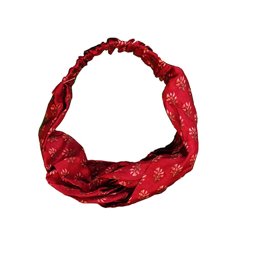 Sari silk hair hand