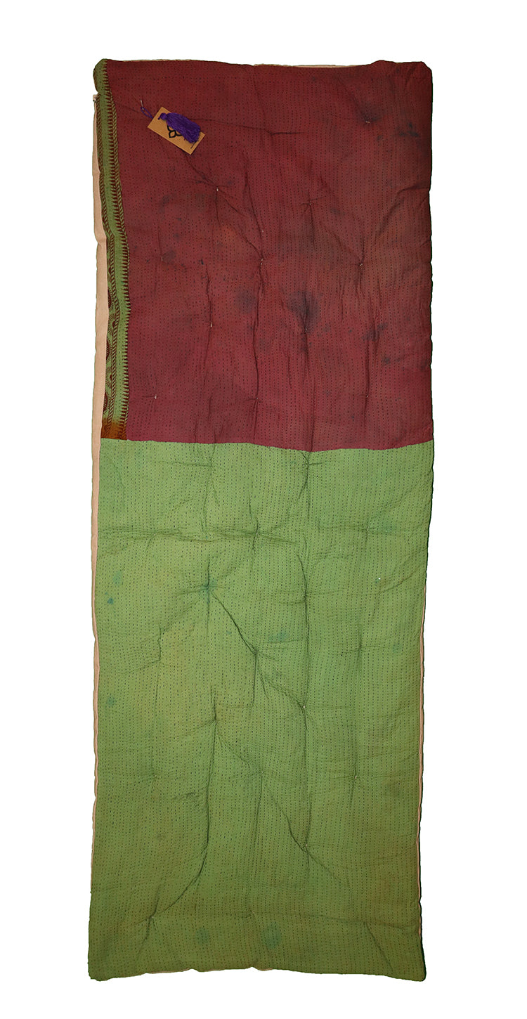 Kantha vintage rullemadras 65*180 cm bomuld