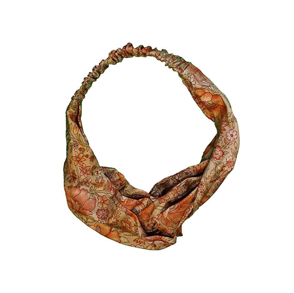 Sari silk hair hand