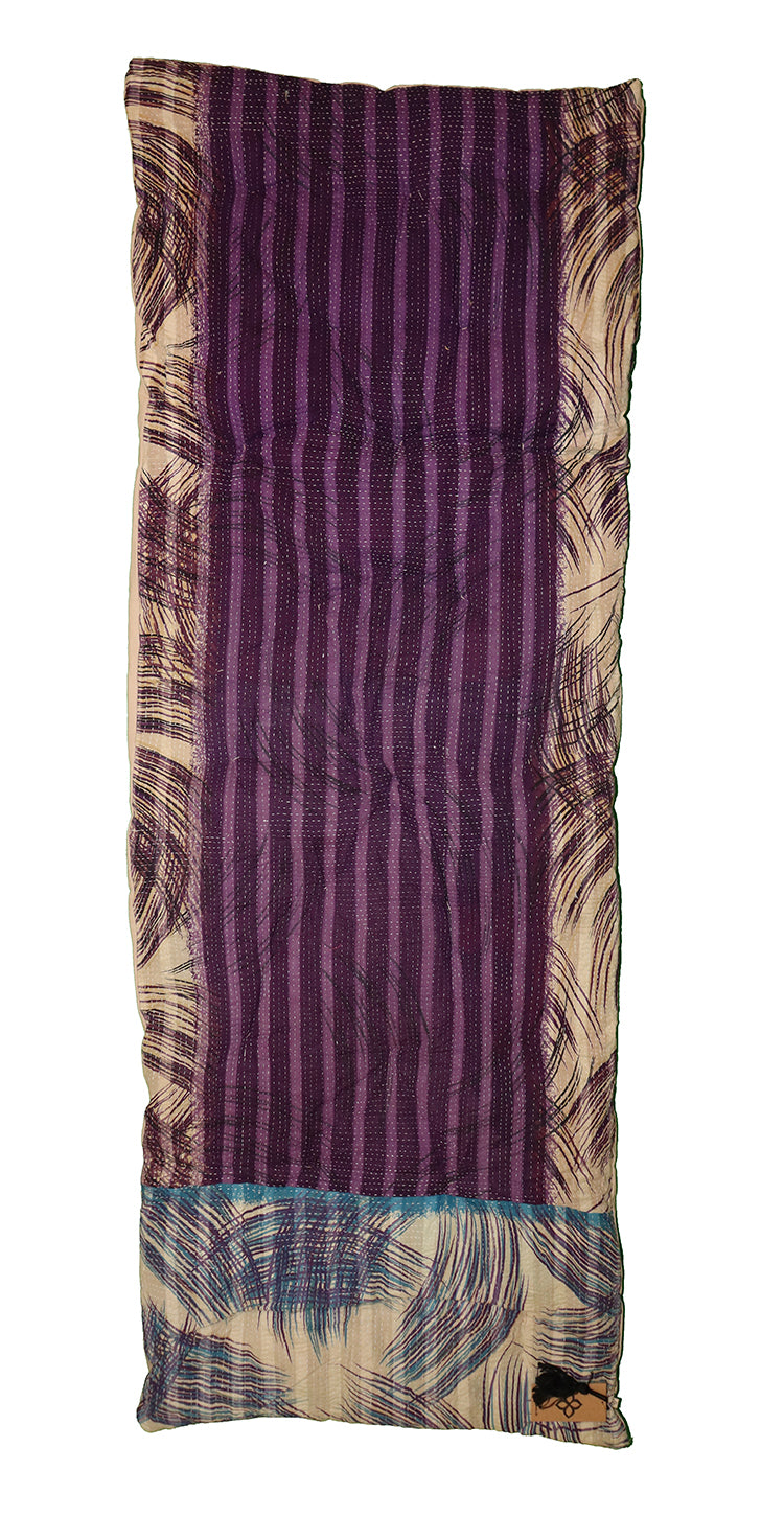 Kantha vintage rullemadras 65*180 cm bomuld