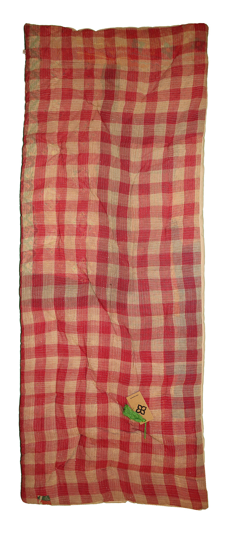 Kantha vintage rullemadras 55*150 cm bomuld
