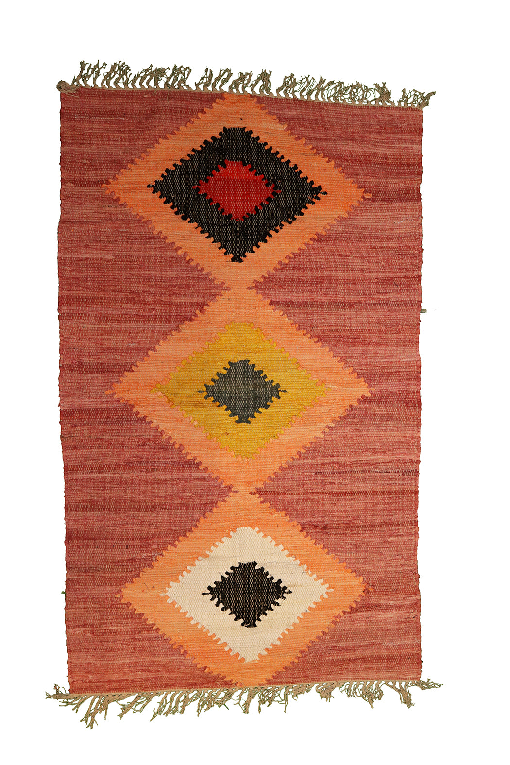 Chindi Killim Recycling-Teppich, 90 x 150 cm, Baumwolle