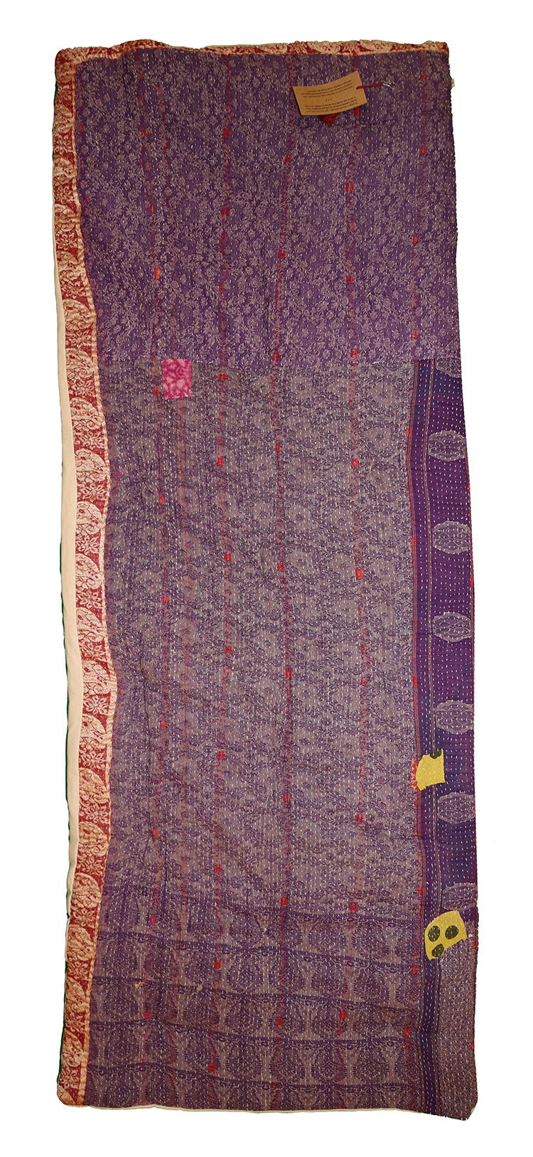 Kantha vintage rullemadras 55*150 cm bomuld
