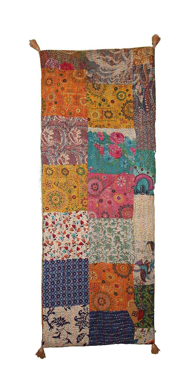 Kantha stonewash mattress 55*150 cm cotton