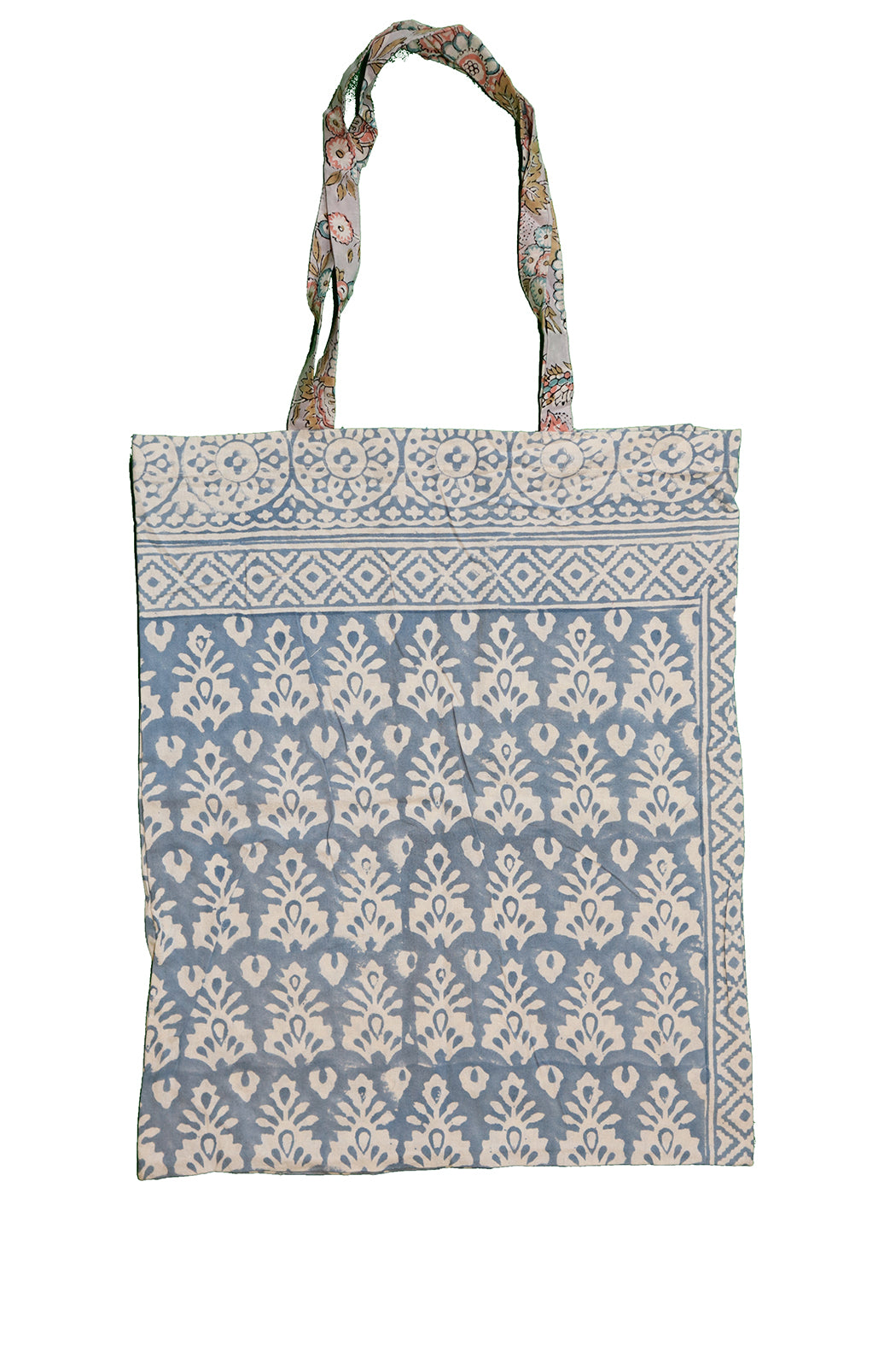 Block print cotton net 40*44 cm