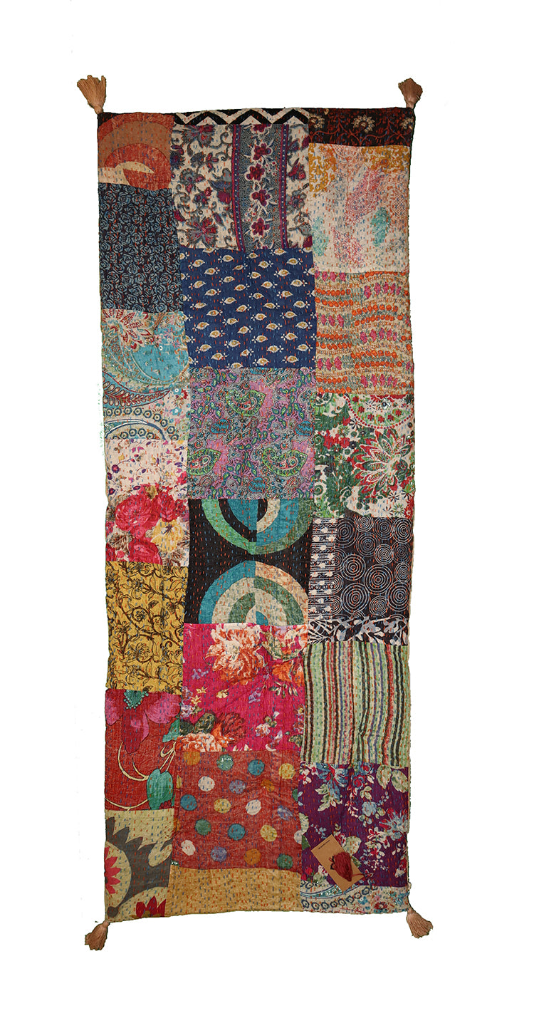 Kantha stonewash mattress 55*150 cm cotton