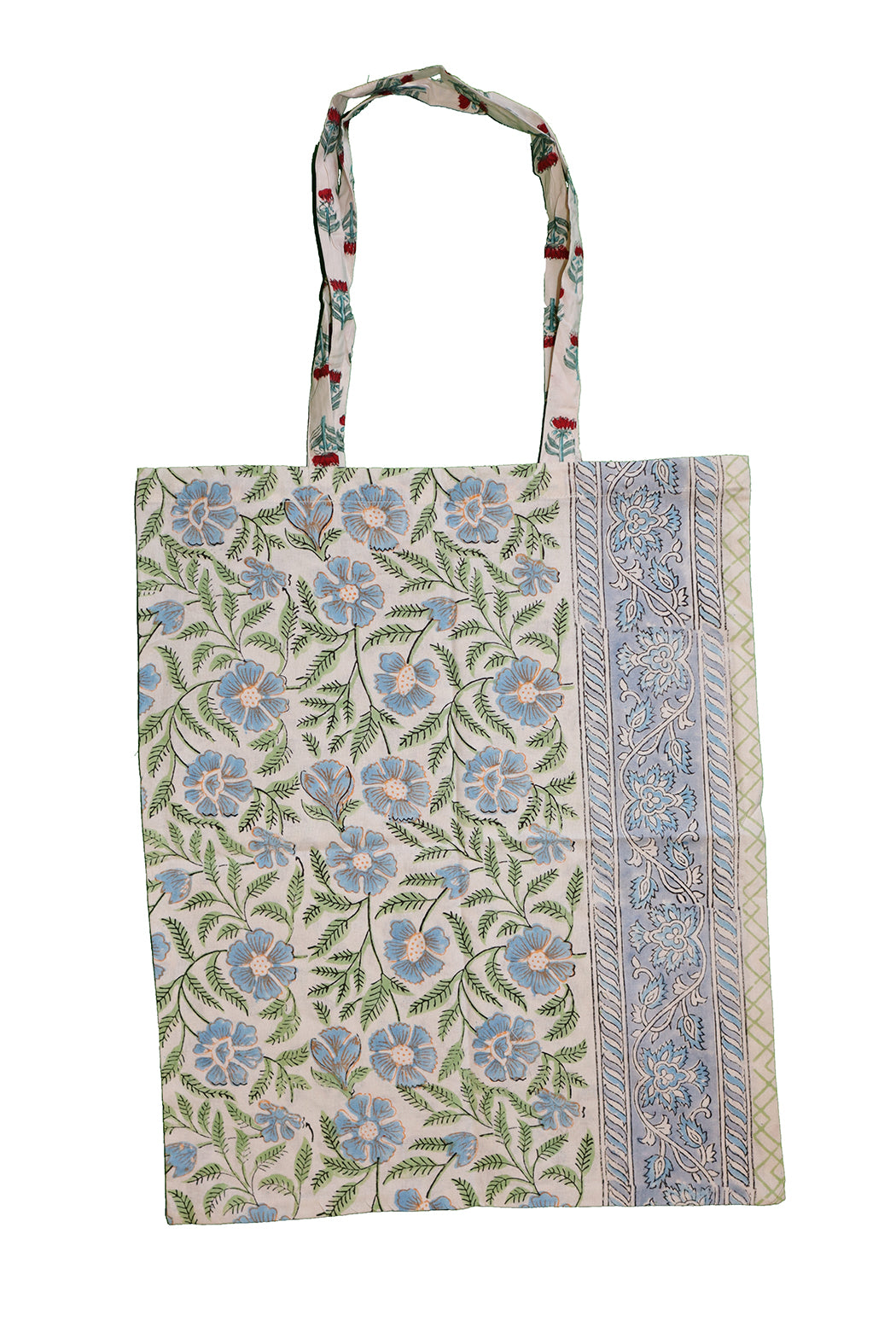Block print cotton net 40*44 cm