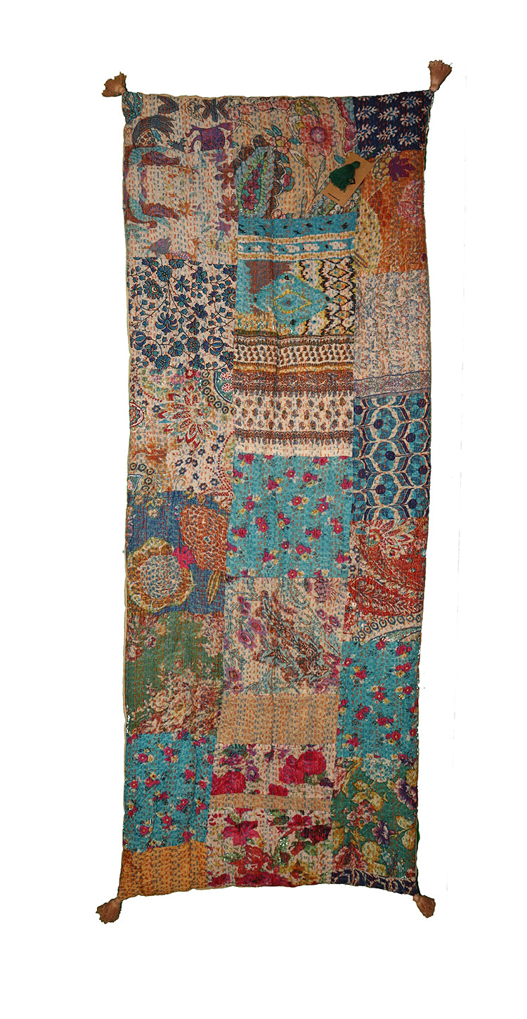 Kantha stonewash mattress 55*150 cm cotton