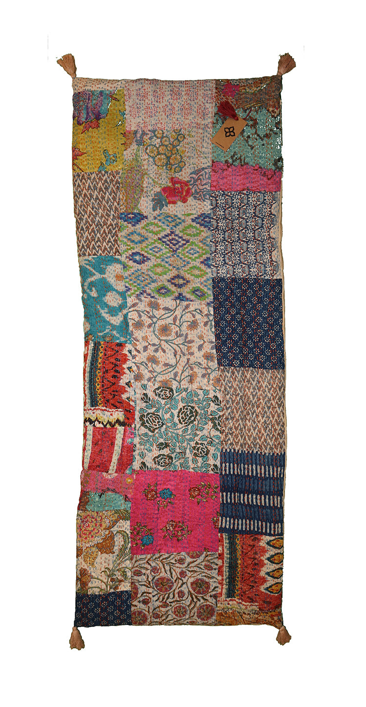 Kantha stonewash mattress 55*150 cm cotton