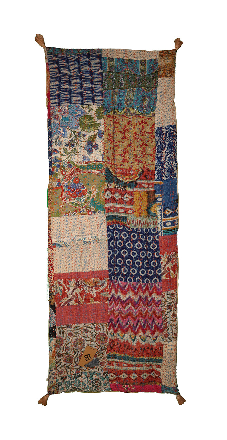Kantha stonewash mattress 55*150 cm cotton