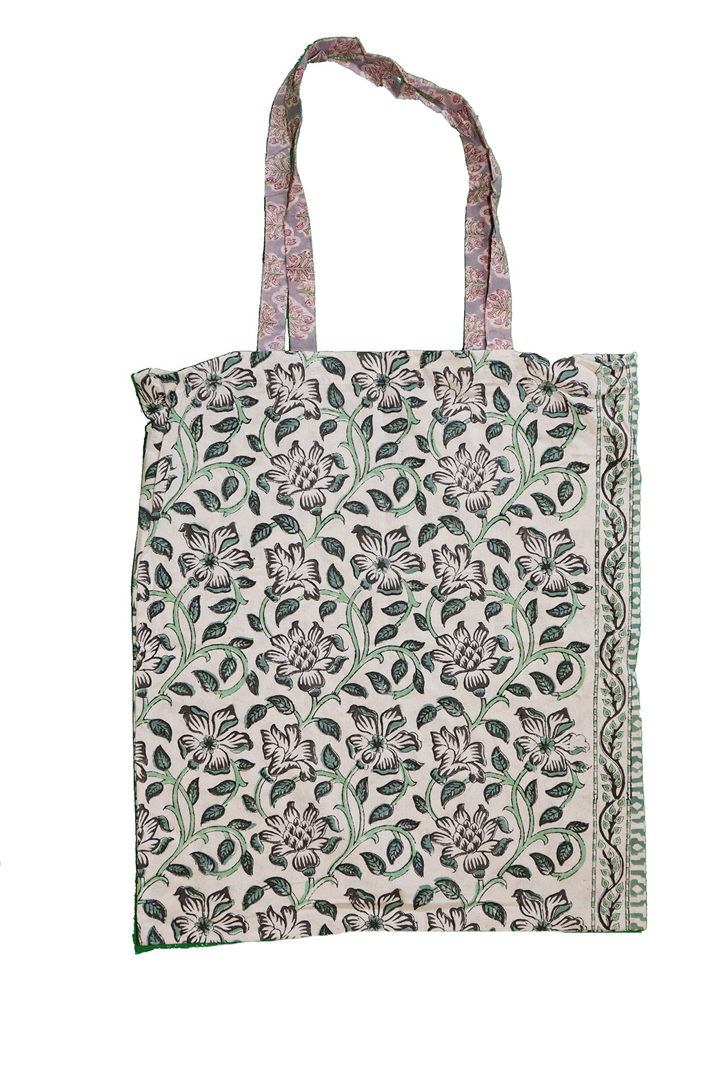 Block print cotton net 40*44 cm