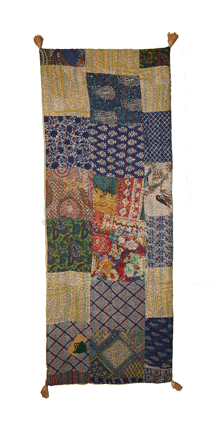 Kantha stonewash mattress 55*150 cm cotton