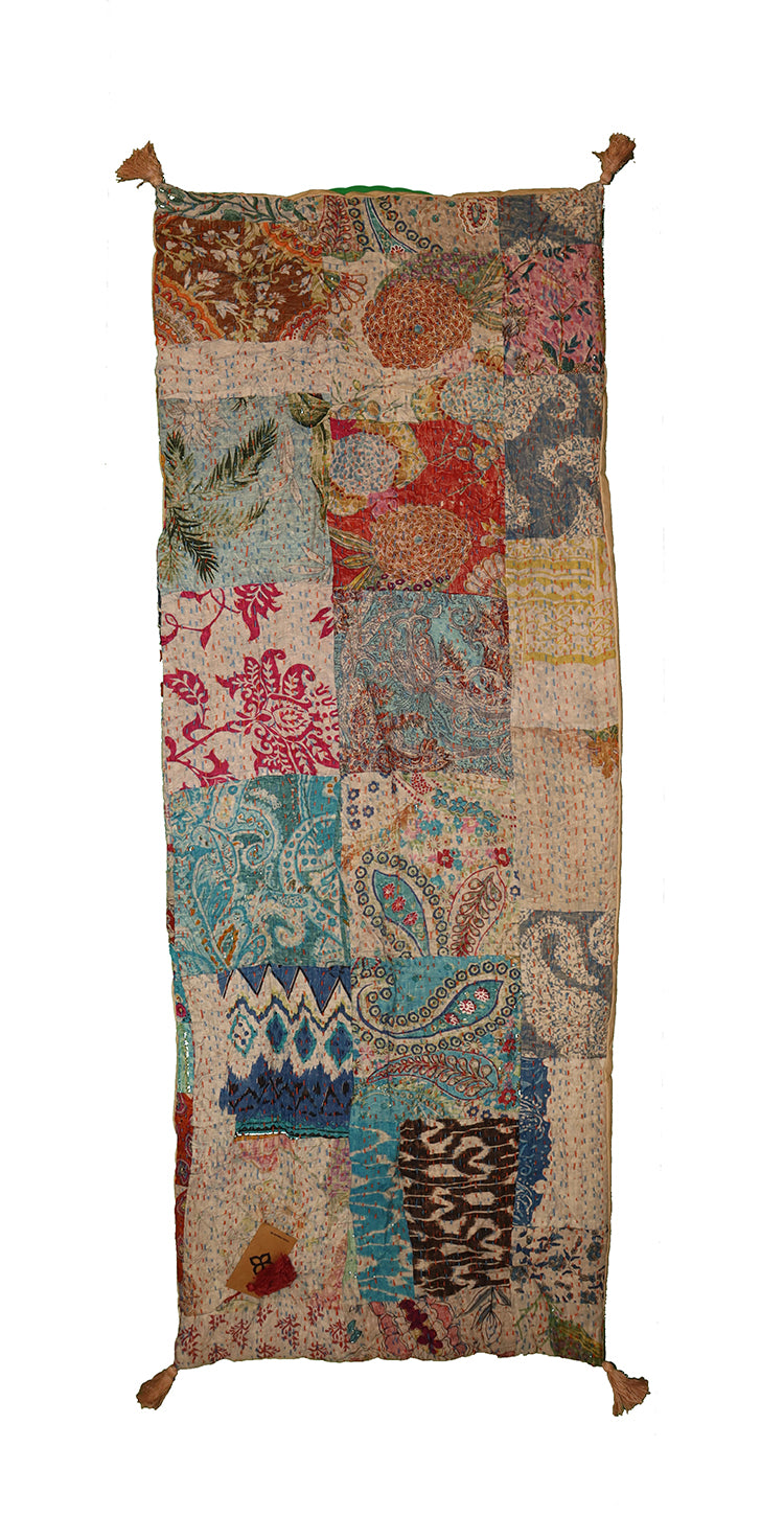 Kantha stonewash mattress 55*150 cm cotton