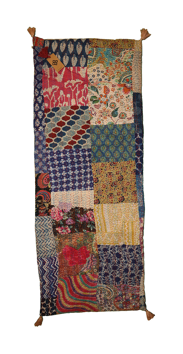 Kantha stonewash mattress 55*150 cm cotton