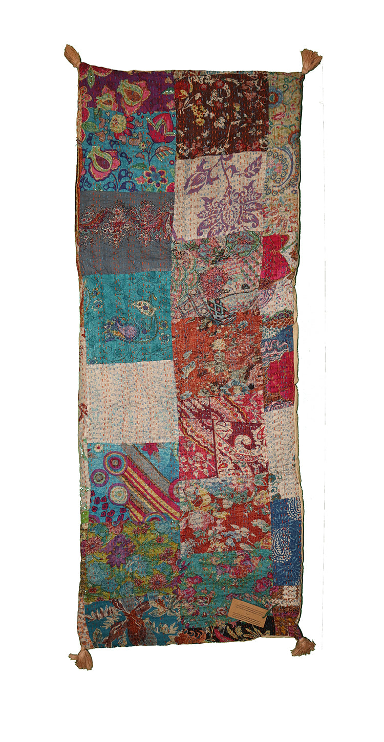 Kantha stonewash mattress 55*150 cm cotton