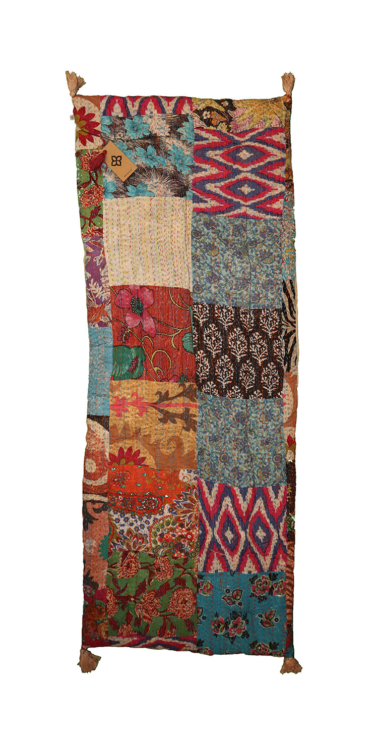 Kantha stonewash mattress 55*150 cm cotton