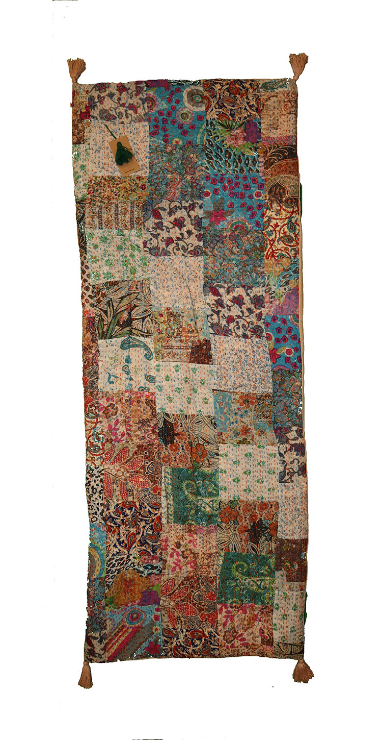 Kantha stonewash mattress 55*150 cm cotton