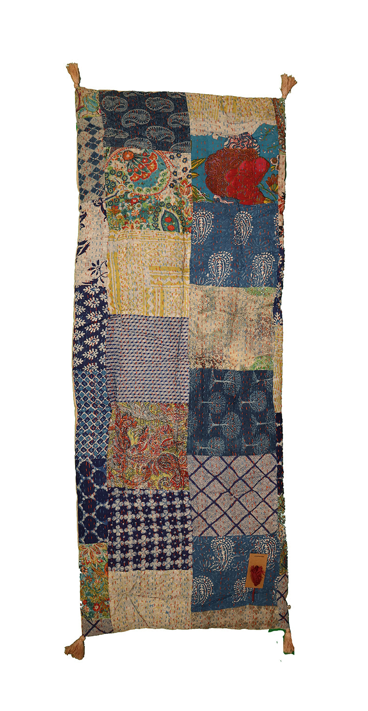 Kantha stonewash mattress 55*150 cm cotton
