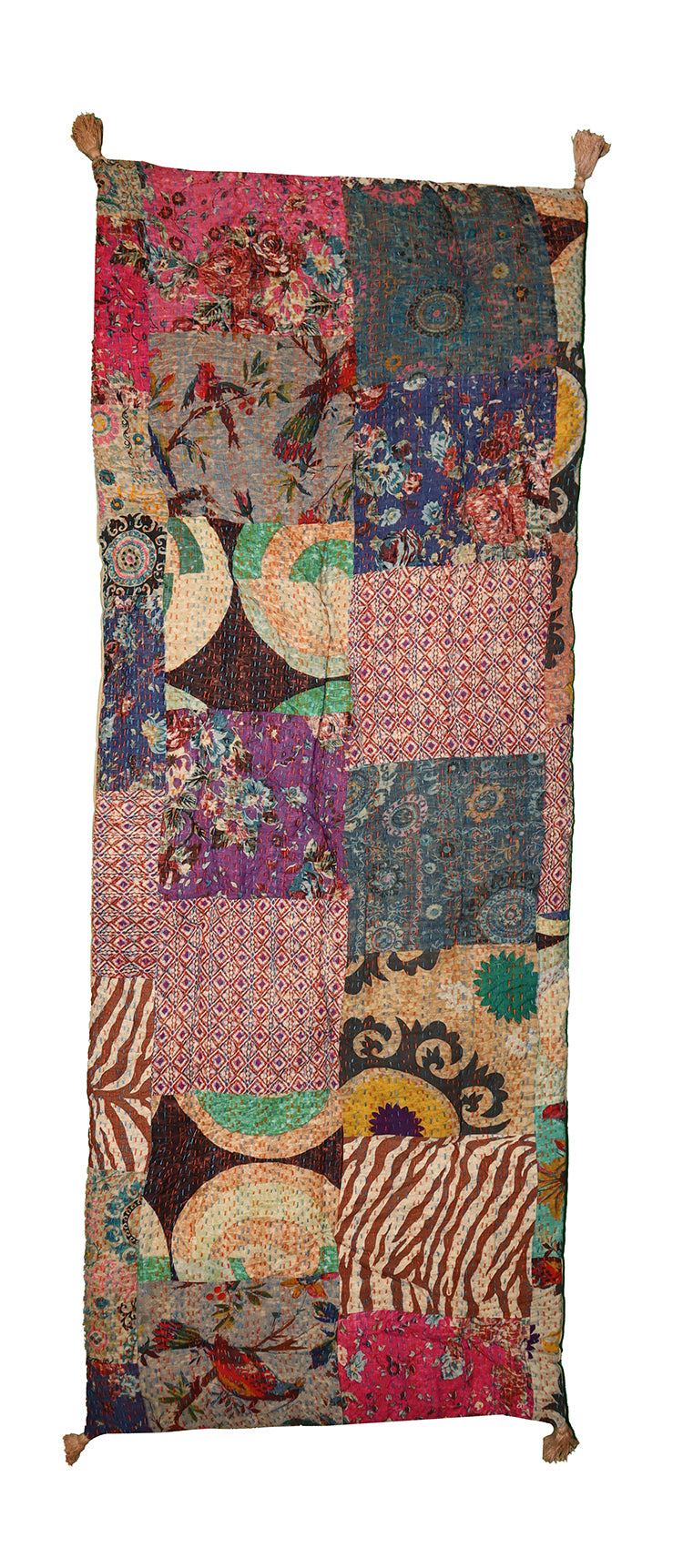 Kantha stonewash mattress 55*150 cm cotton