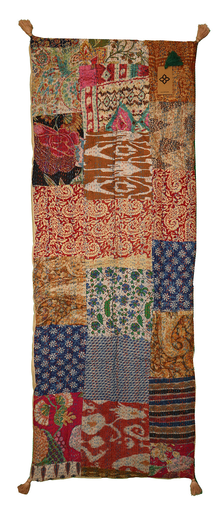 Kantha stonewash mattress 55*150 cm cotton