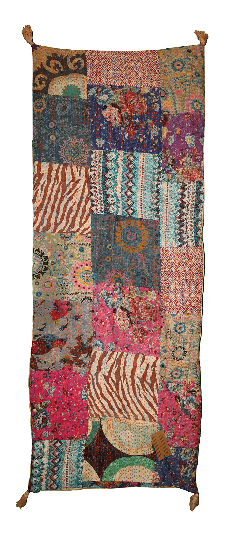 Kantha stonewash mattress 55*150 cm cotton