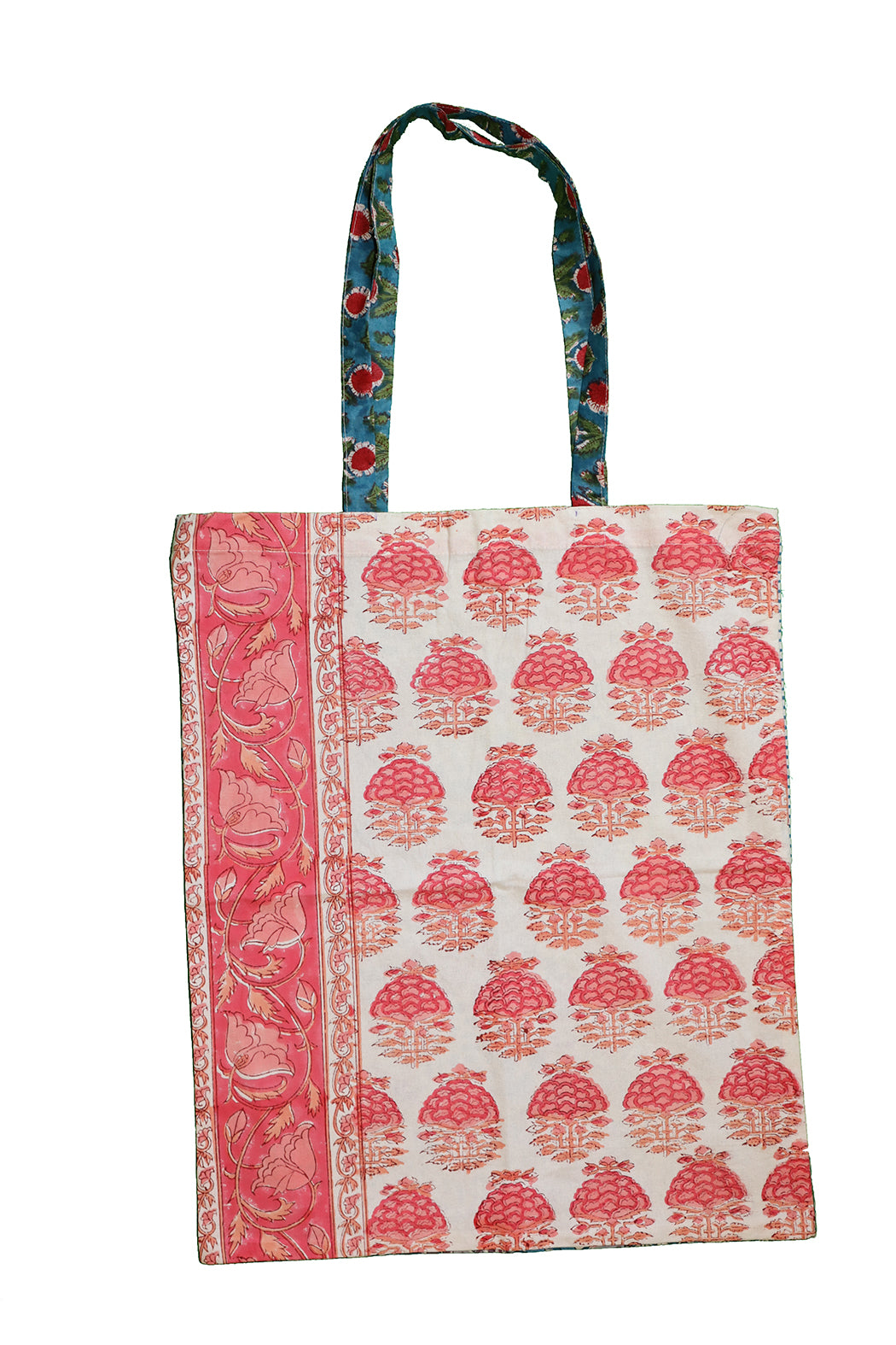 Block print cotton net 40*44 cm