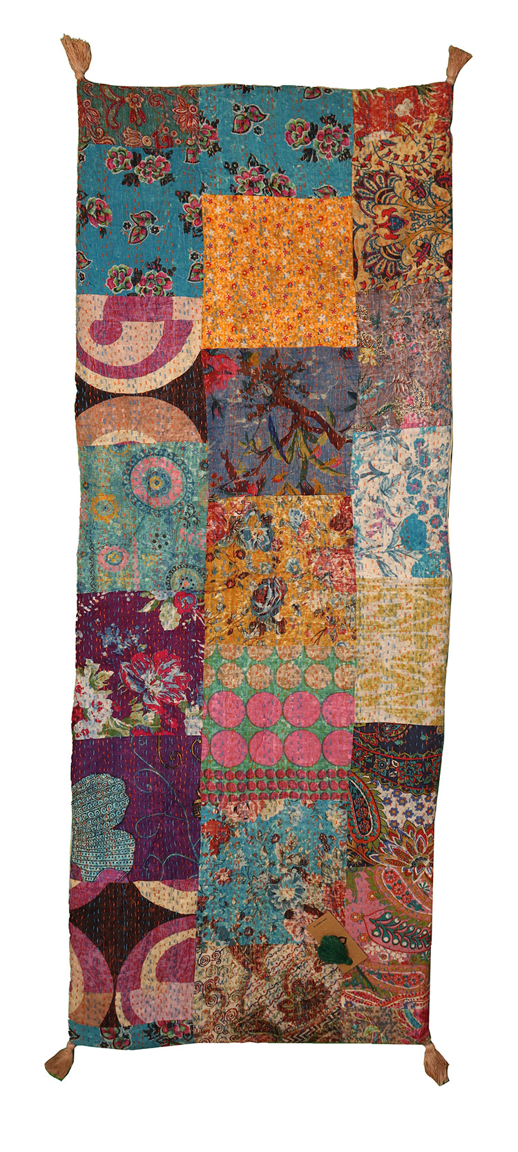 Kantha stonewash mattress 55*150 cm cotton