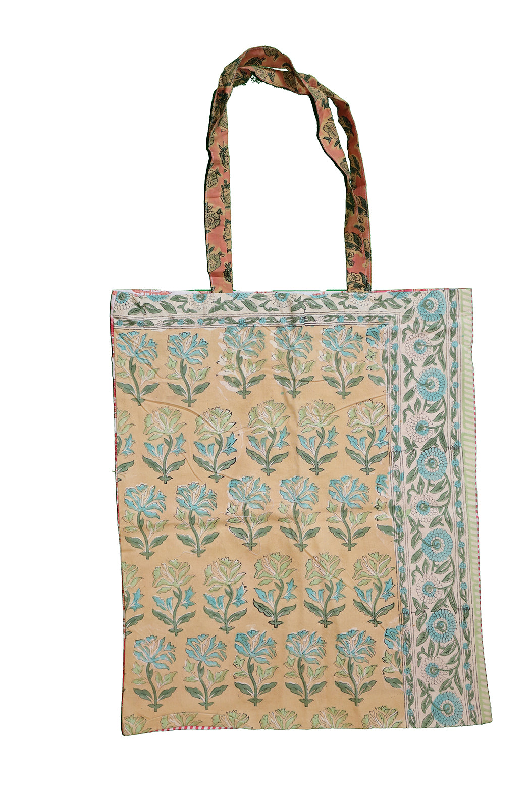 Block print cotton net 40*44 cm