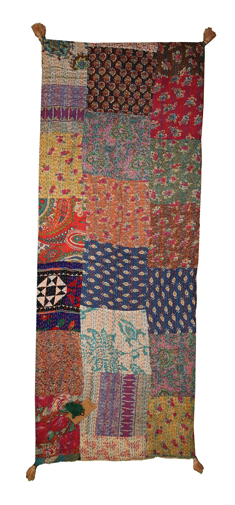 Kantha stonewash mattress 55*150 cm cotton