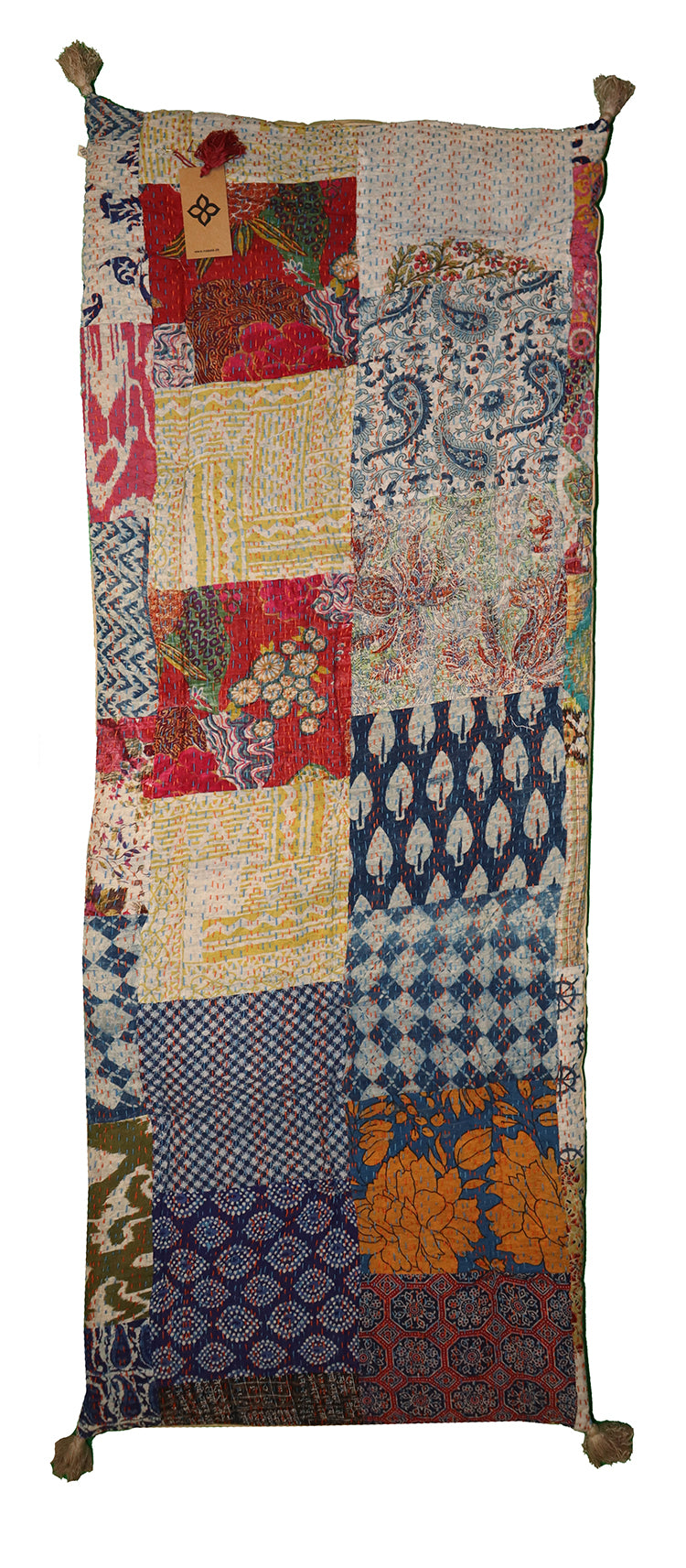 Kantha stonewash mattress 55*150 cm cotton