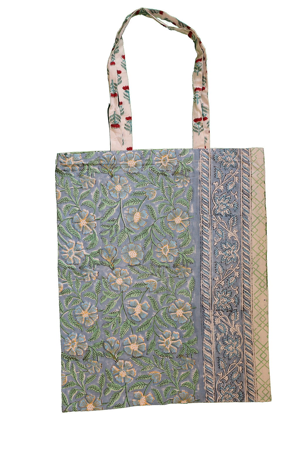 Block print cotton net 40*44 cm