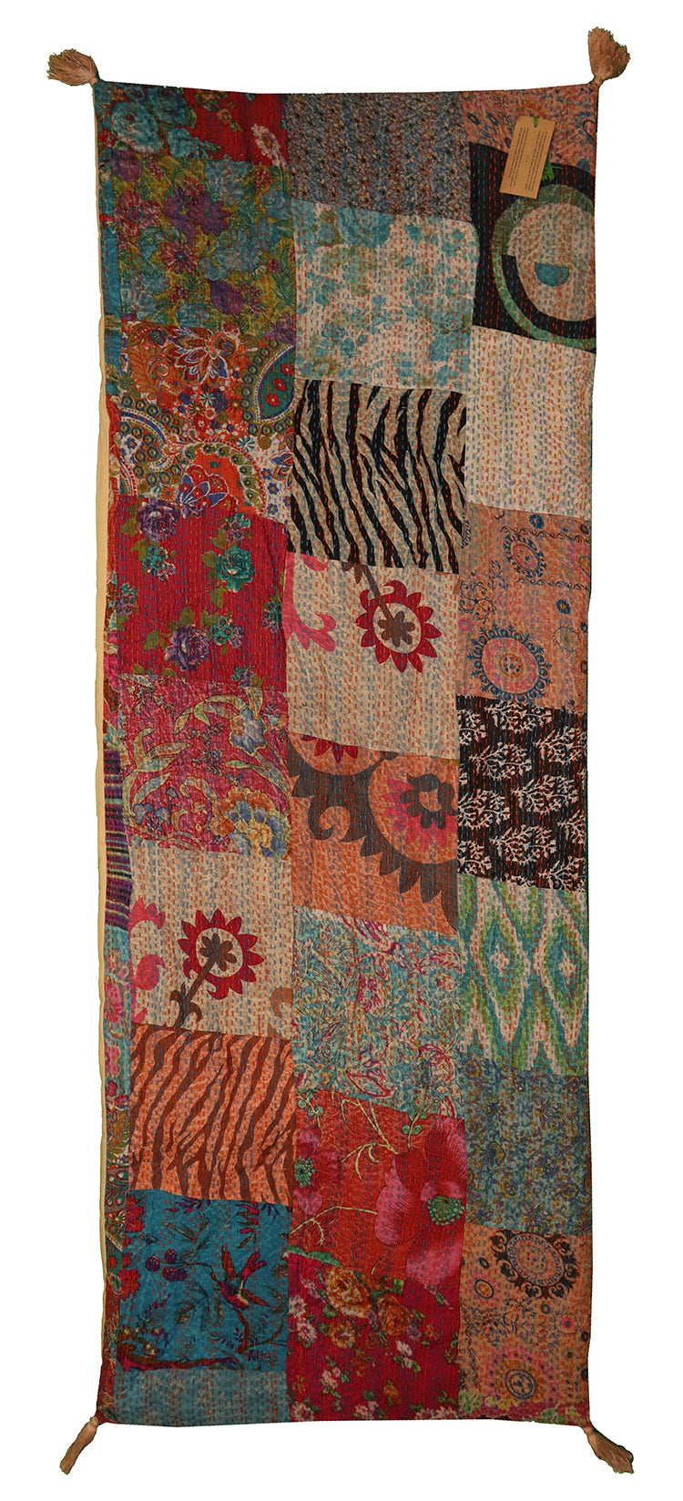 Kantha stonewash mattress 65*180 cm cotton