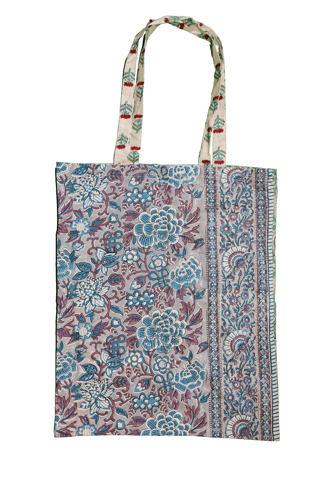 Block print cotton net 40*44 cm