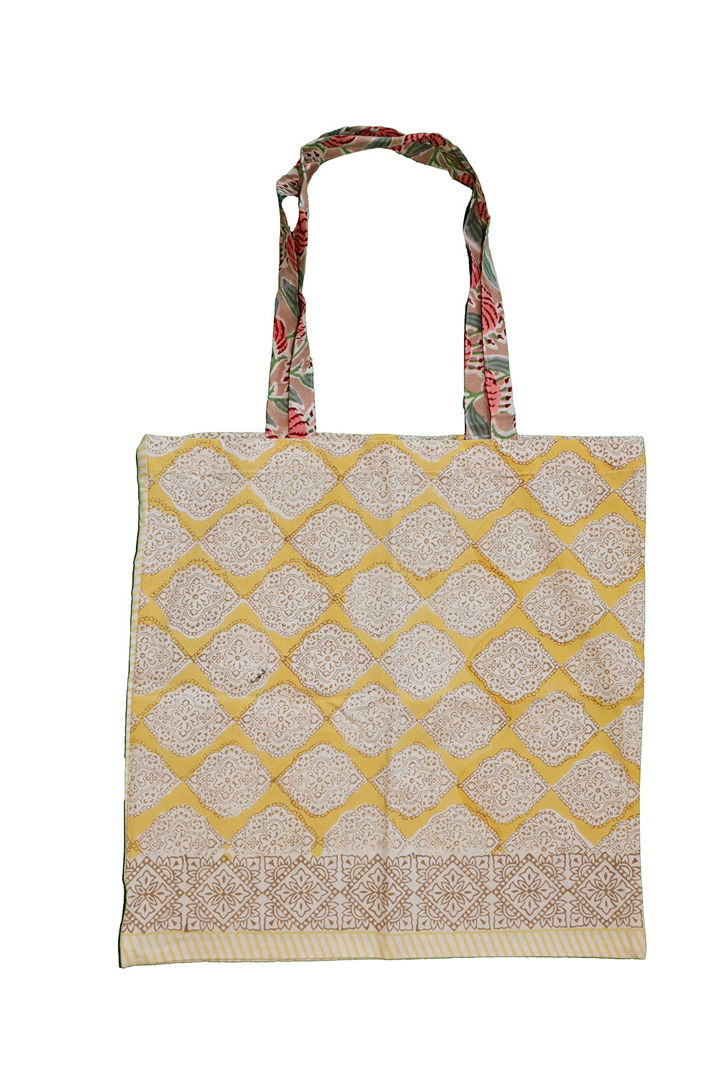 Block print cotton net 40*44 cm