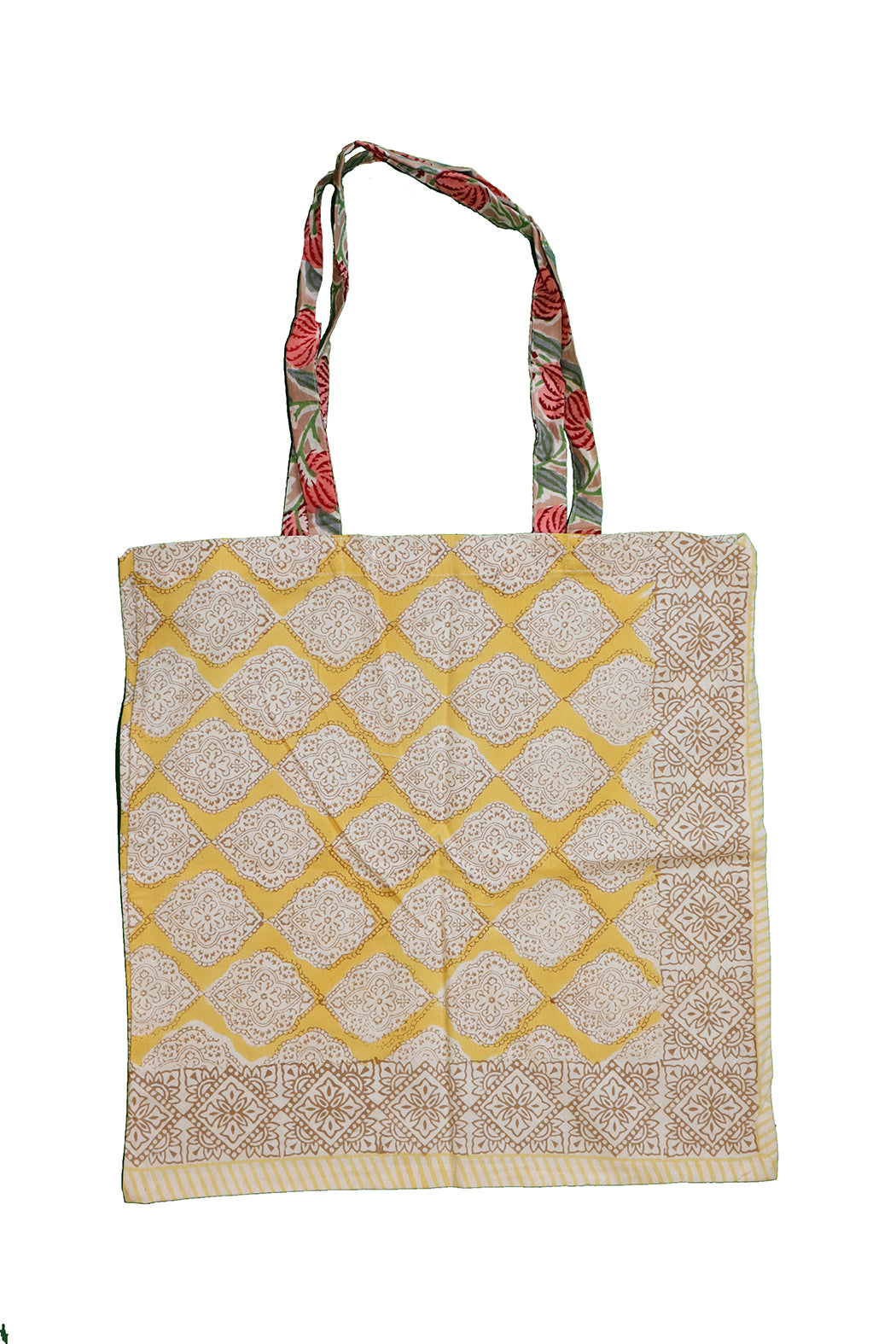 Block print cotton net 40*44 cm