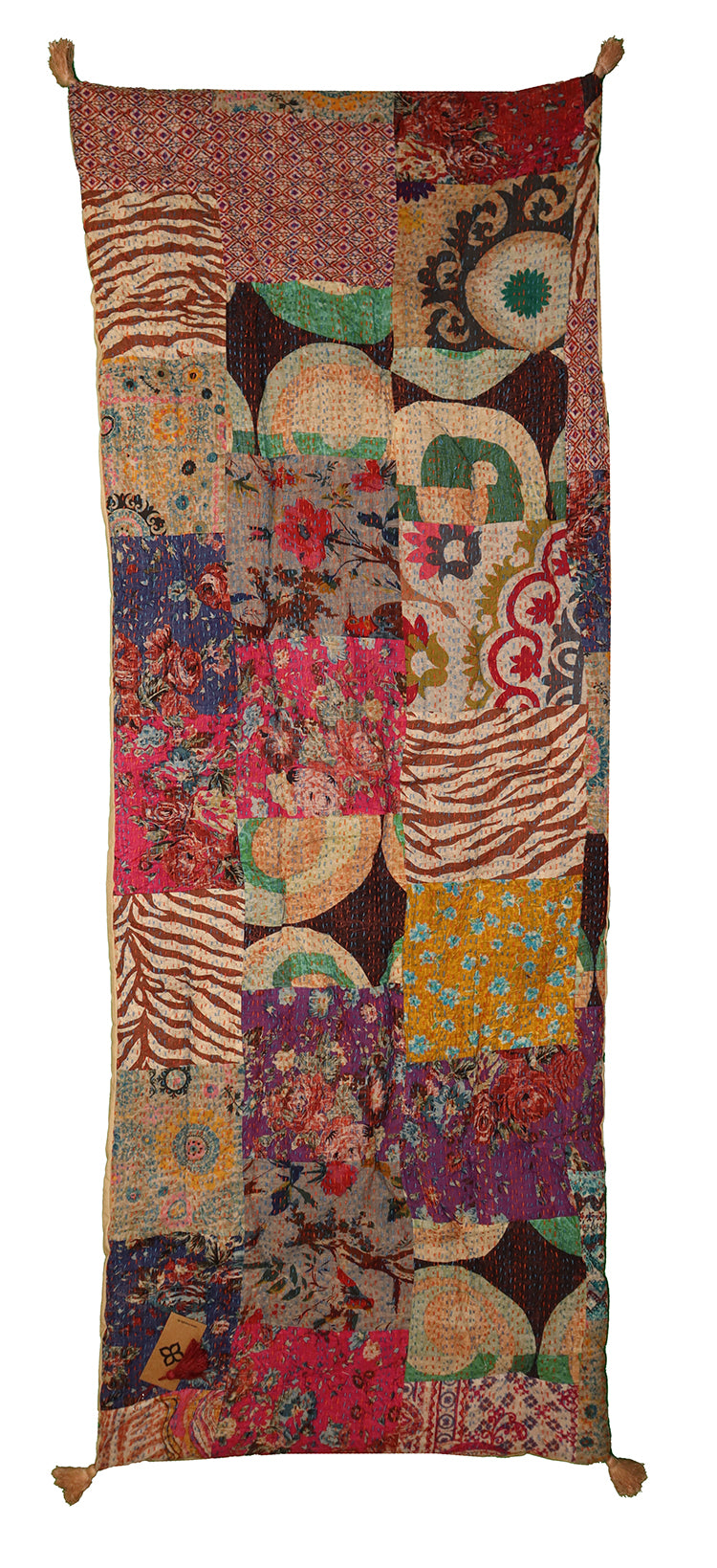Kantha stonewash mattress 65*180 cm cotton