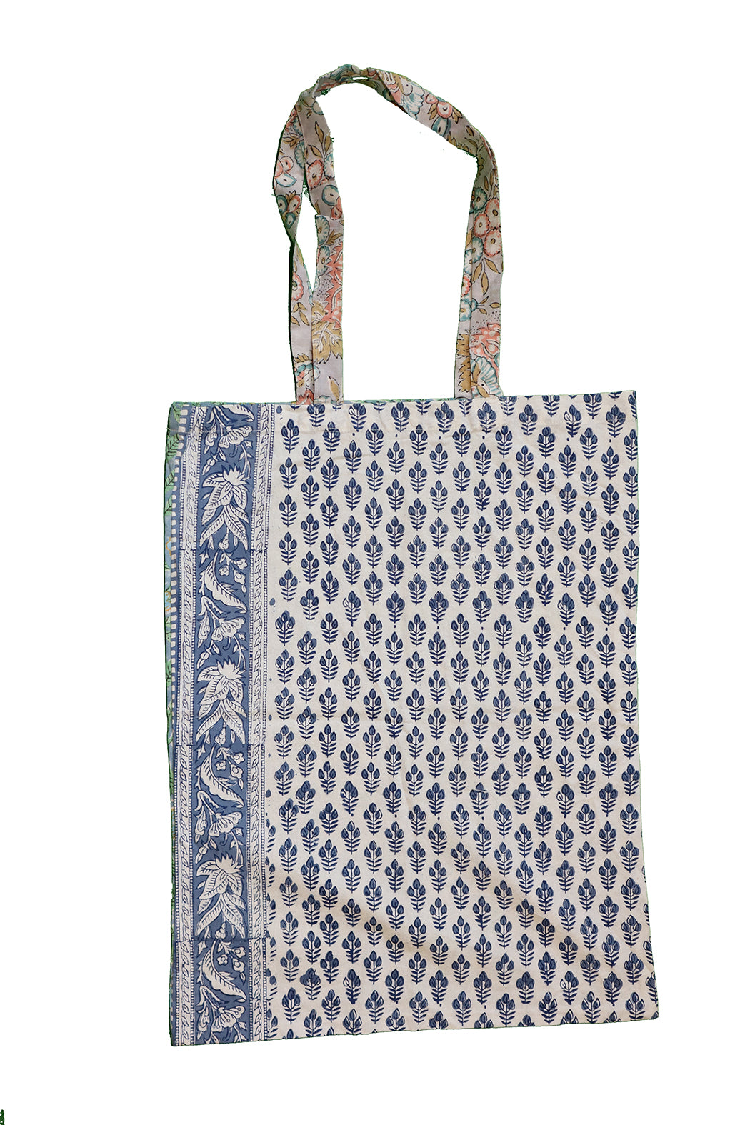 Block print cotton net 40*44 cm