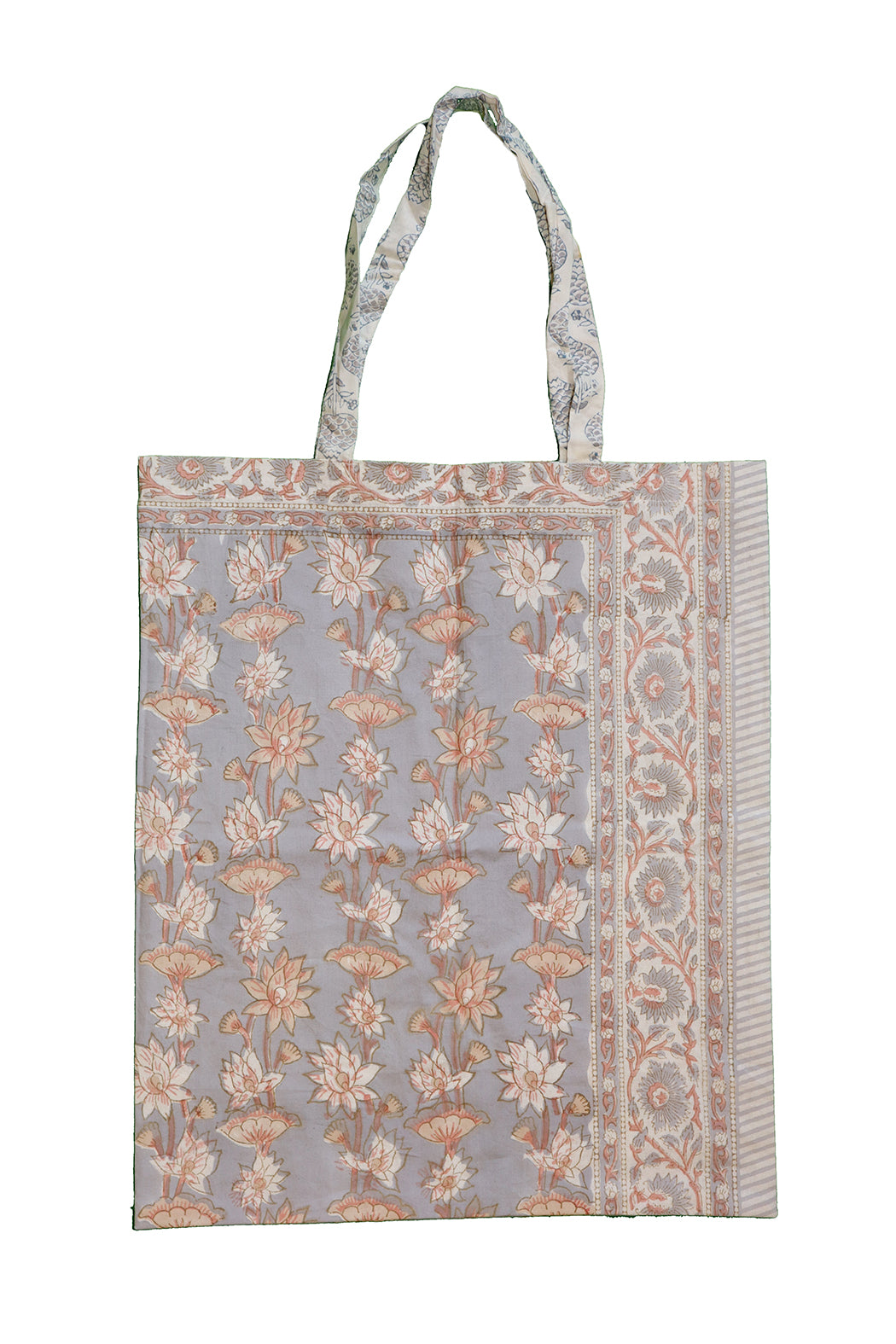 Block print cotton net 40*44 cm