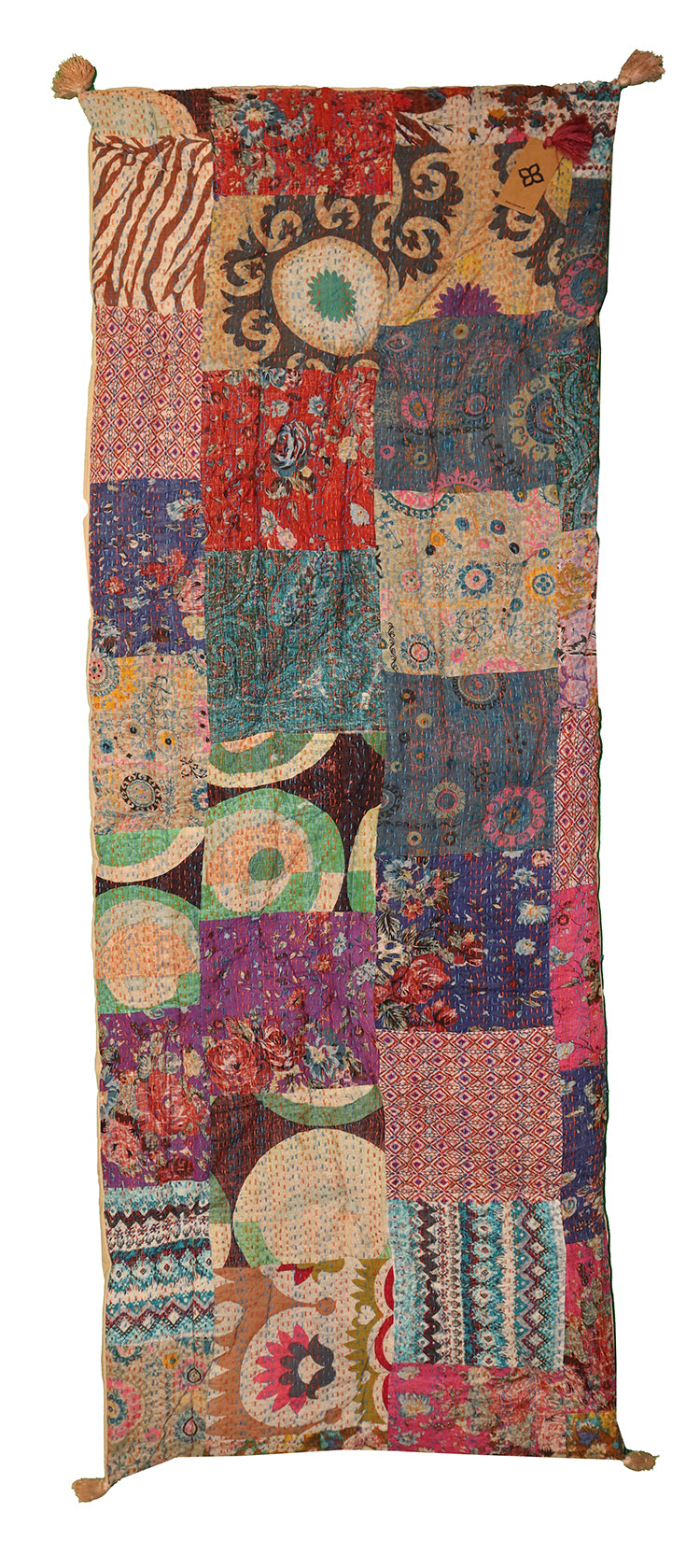 Kantha stonewash mattress 65*180 cm cotton