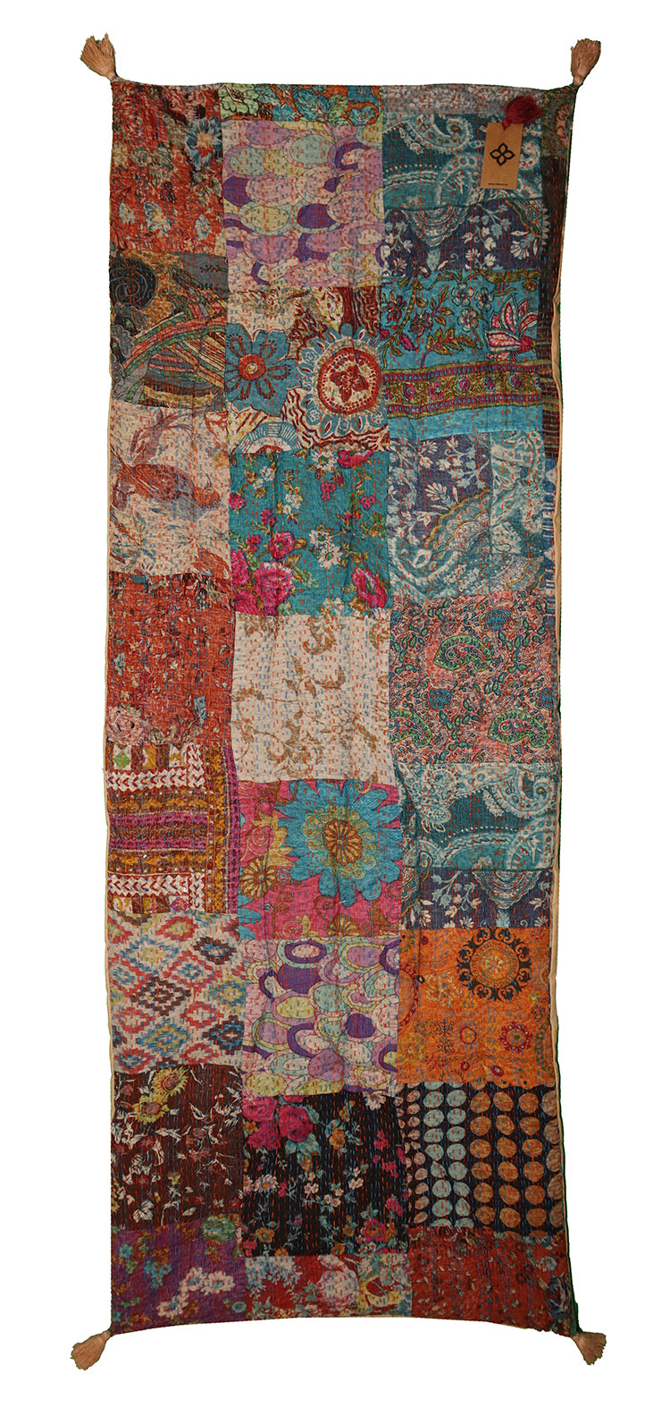 Kantha stonewash mattress 65*180 cm cotton