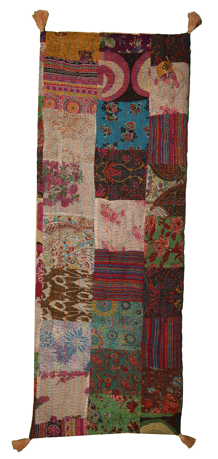 Kantha stonewash mattress 65*180 cm cotton