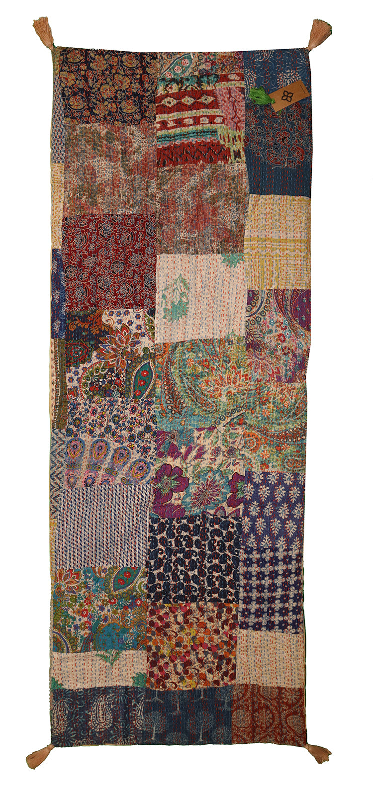 Kantha stonewash mattress 65*180 cm cotton