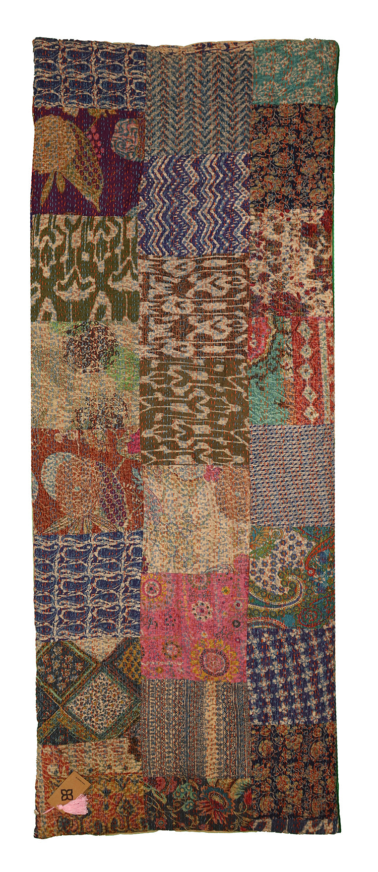 Kantha stonewash mattress 65*180 cm cotton