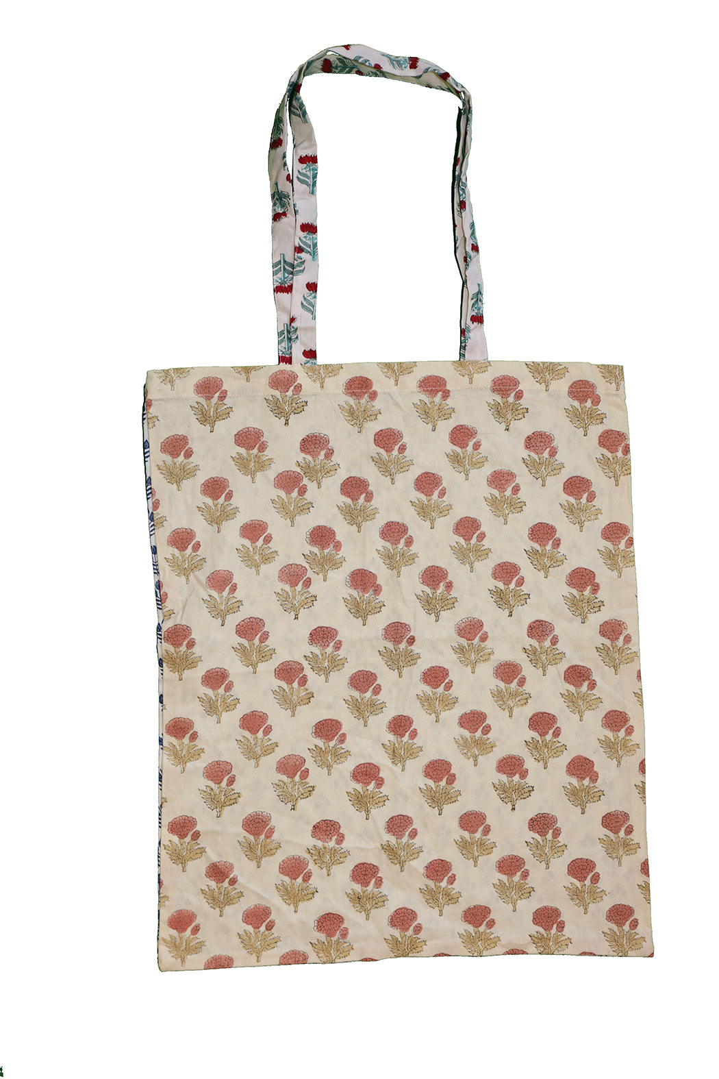 Block print cotton net 40*44 cm
