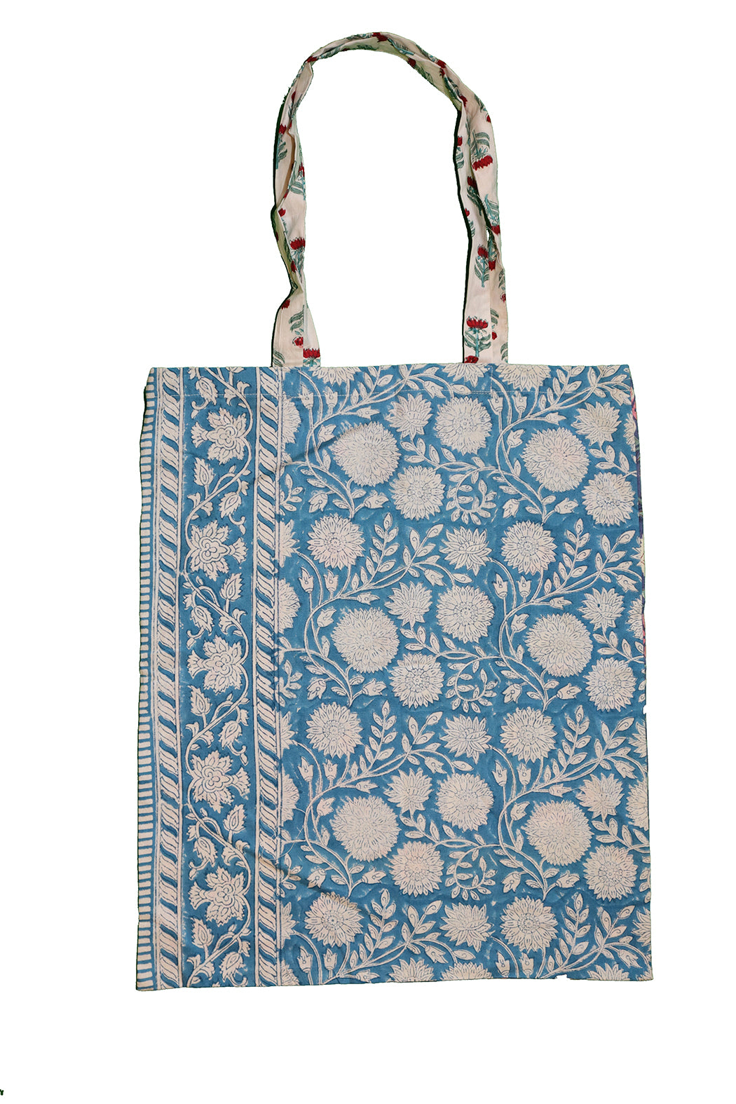 Block print cotton net 40*44 cm